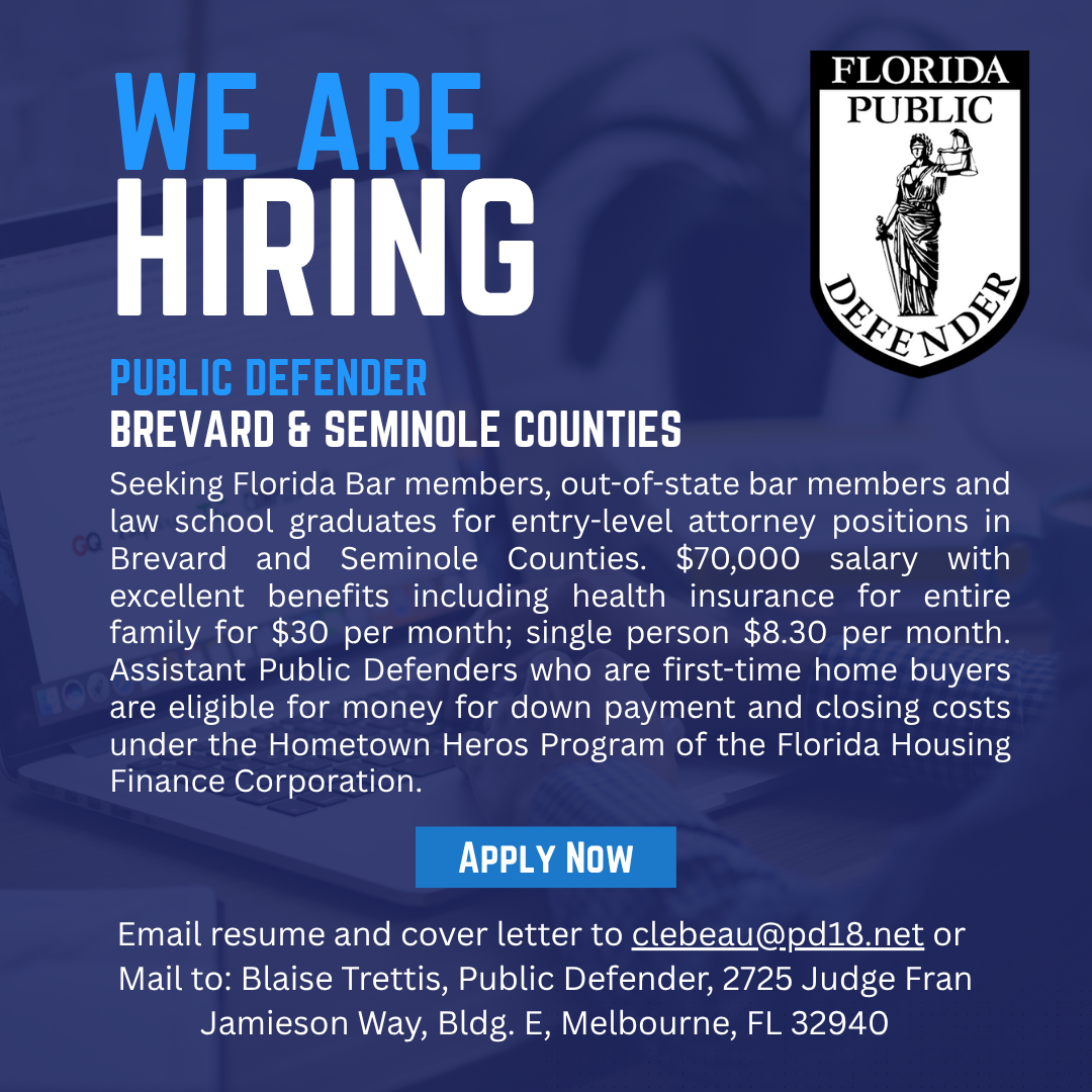 25_Job Posting_Public Defender